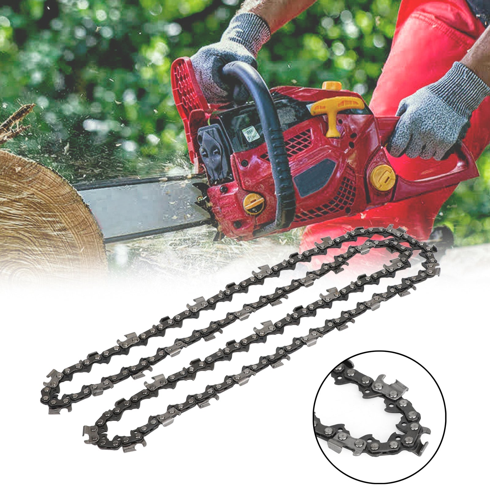 22'' Chainsaw Saw Chain 325 pitch .058 gauge 86DL Drive Links Spare Replacement Generic