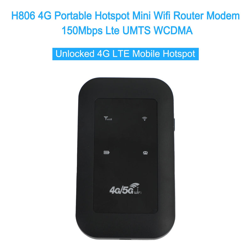 H806 4G LTE UMTS WCDMA Hotspot Wireless Router WiFi Mobile Broadband Modem