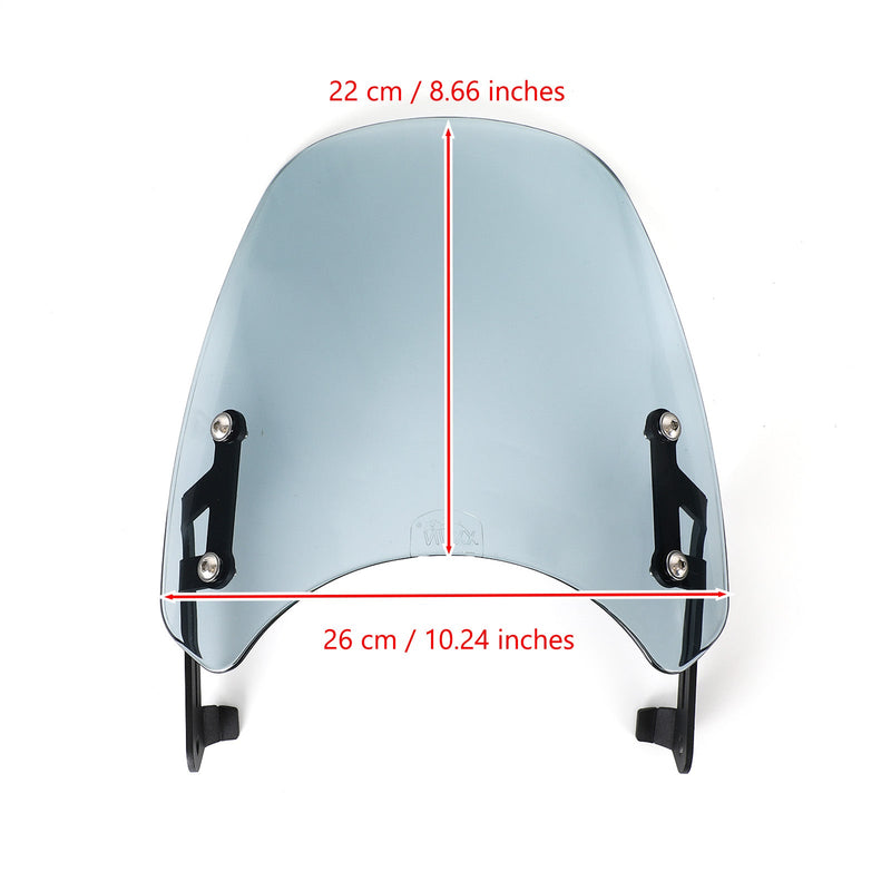 ABS Motorcycle Windshield WindScreen for Triumph Speed Twin 1200 2019-2021 Generic