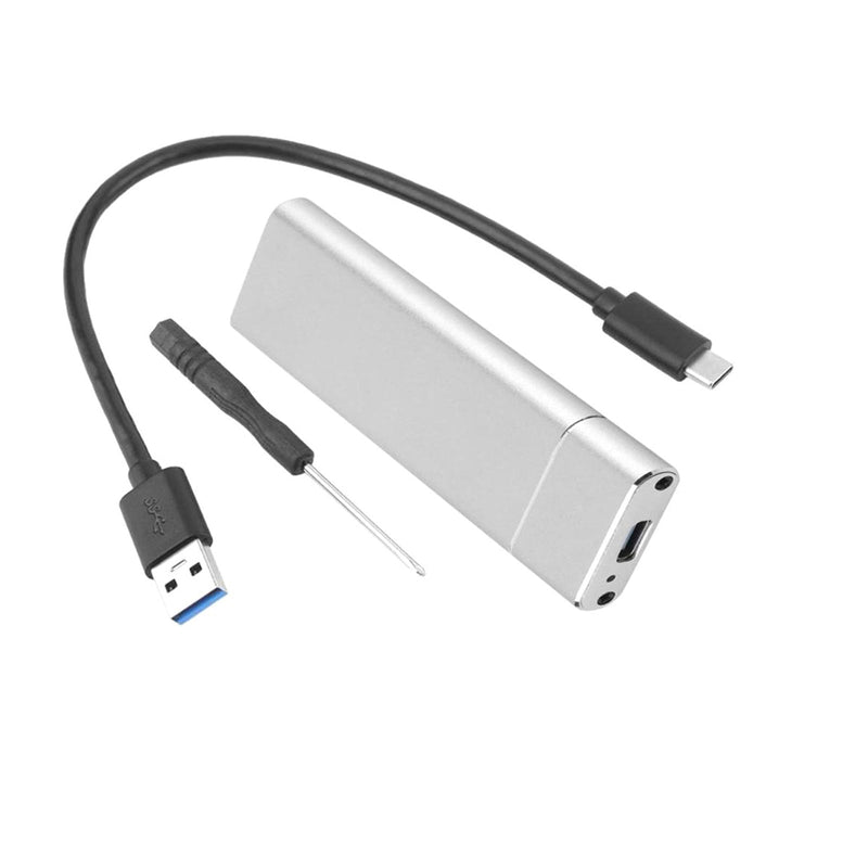 USB 3.1 Tipo-C a M.2 NGFF SSD Caja de disco duro Caja externa de 6 Gbps