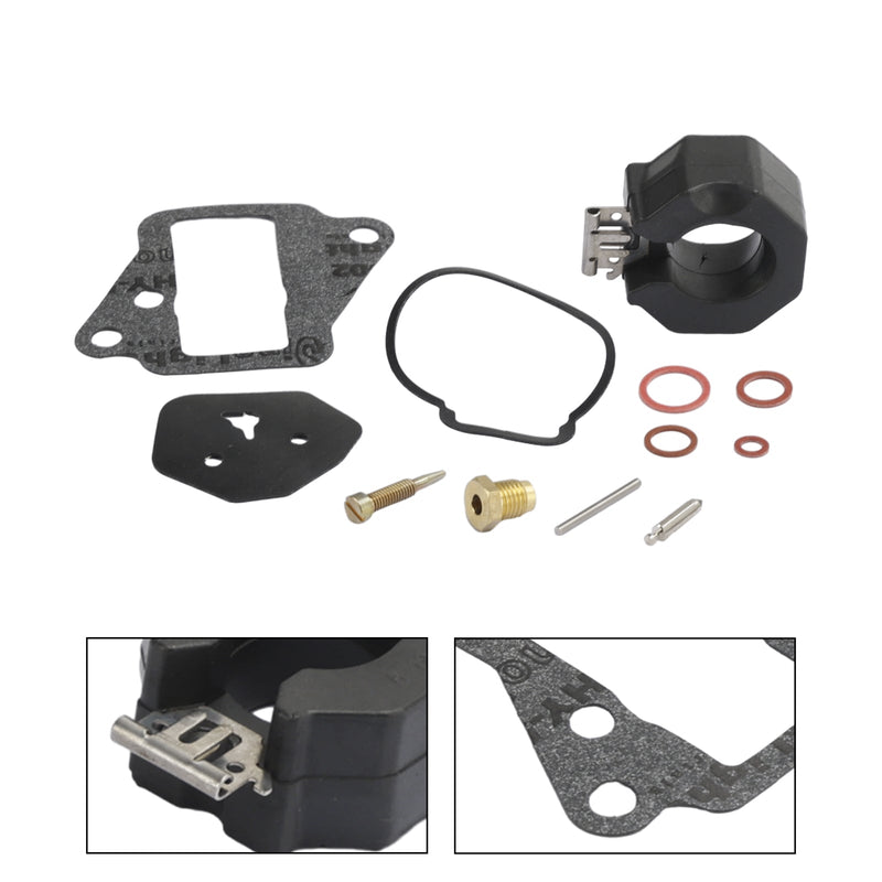 Kit de reconstrucción de carburador para Yamaha 9.9HP 1986-1995 15HP 1984-1992 6E7-W0093