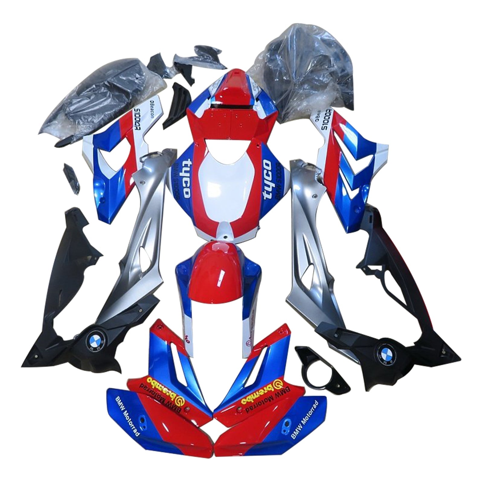 BMW S1000R 2015-2017 Fairing Kit Bodywork Plastic ABS