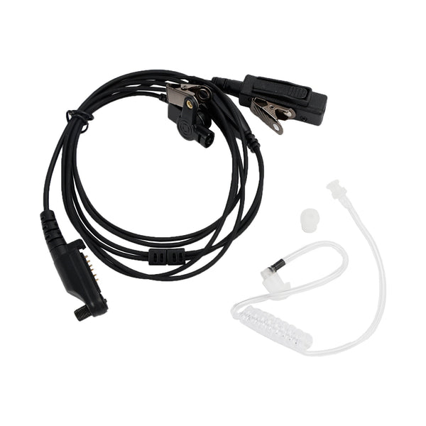 X1E-013A3 Acoustic Tube PTT Mic Headset Fit for Hytera X1P X1E X1 PD600 PD680