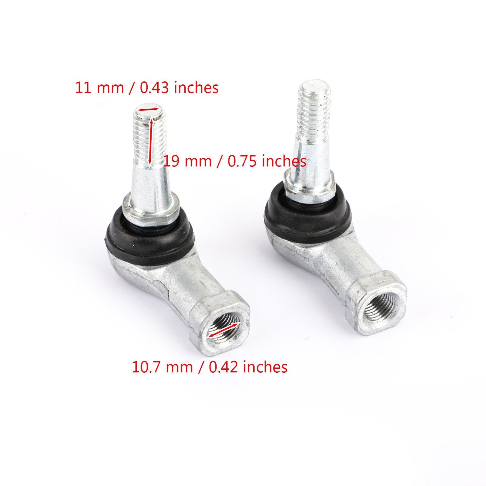 Tie Rod Ends for EZGO TXT Gas / Electric Golf Carts 70902-G01 70902-G02 Generic