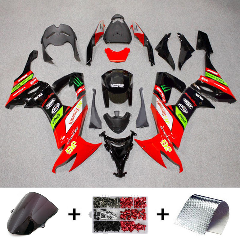 Kawasaki ZX10R 2008-2010 Fairing Kit Bodywork Plastic ABS