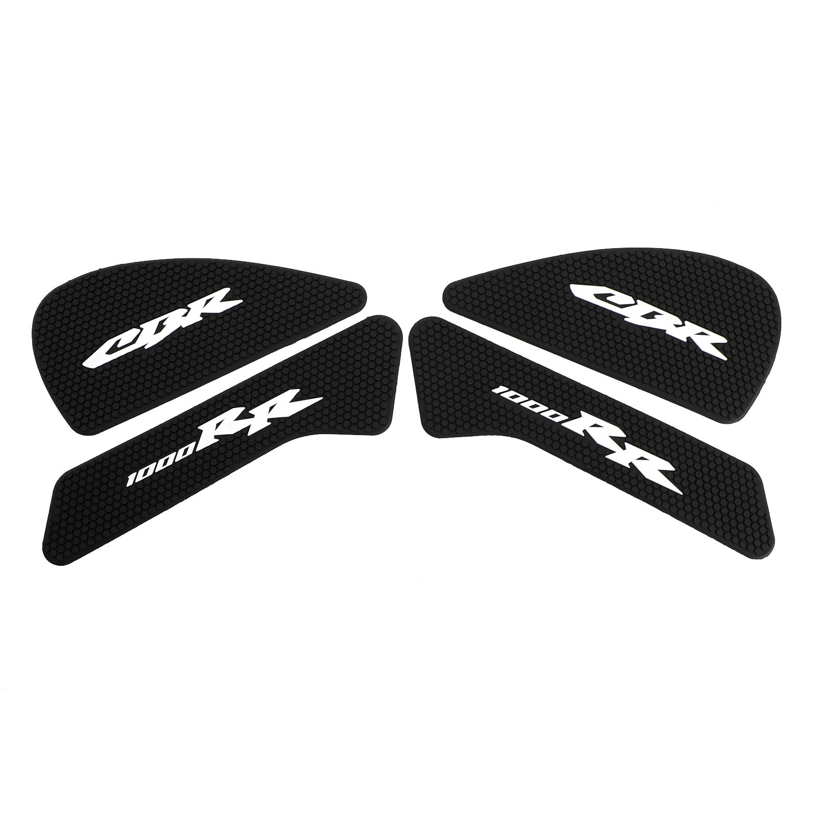 TANK SIDE KNEE PADS RUBBER GRIPS BLACK FOR HONDA CBR1000RR 2020 2021 2022 2023