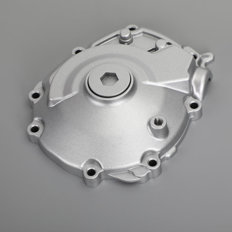 Silver Left Engine Stator Crankcase Crank Case Cover Fit For YAMAHA YZF R1 15-19 Generic