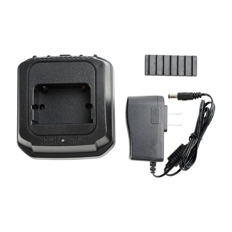 Cargador BC-143, base rápida de batería BP-196 para ICOM IC-T22 T42 T2E F3, enchufe estadounidense