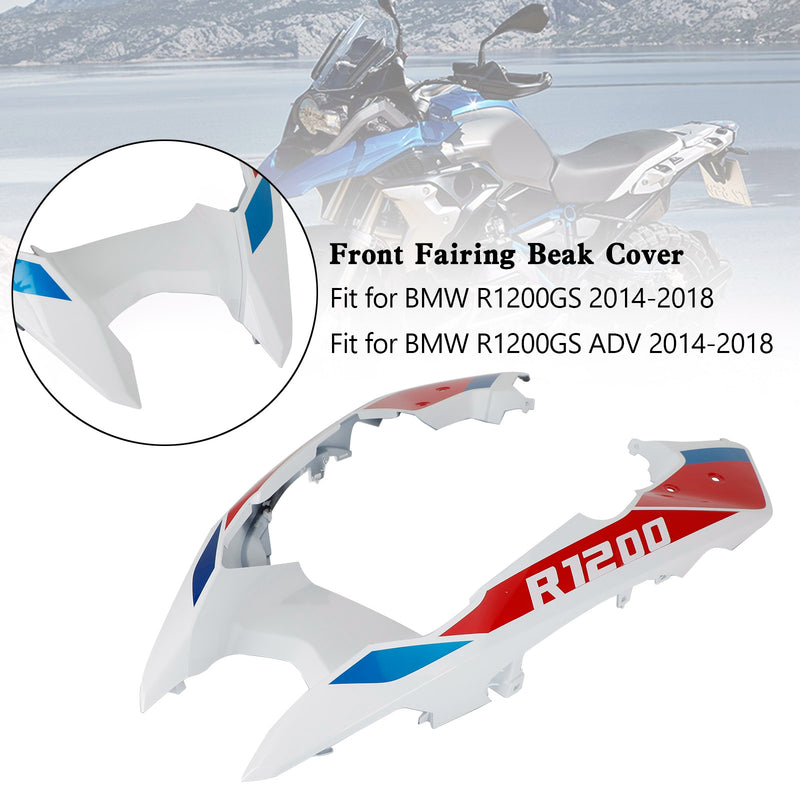 Front Nose Fairing Beak Fender Cover For BMW R1200GS / ADV 2014-2018