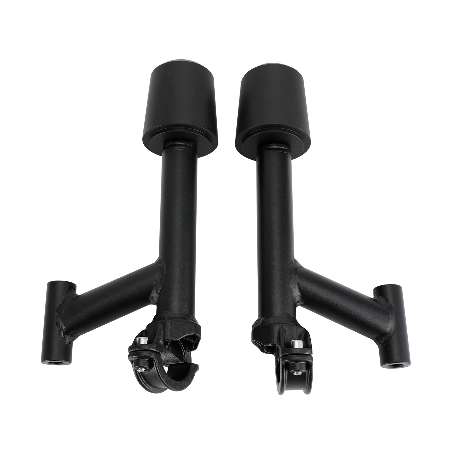 Rc390 Rc 390 2022-2024 Aluminum Frame Crash Sliders Protection Black