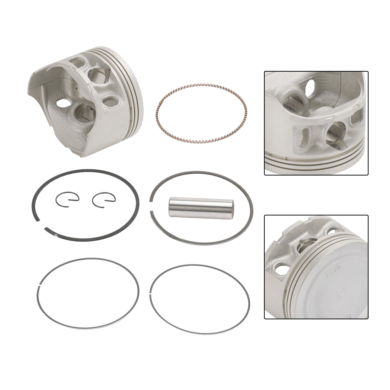 Honda Rancher Trx350Fe Te 2000-2006 Engine Piston Kit Standard Bore 78.5Mm