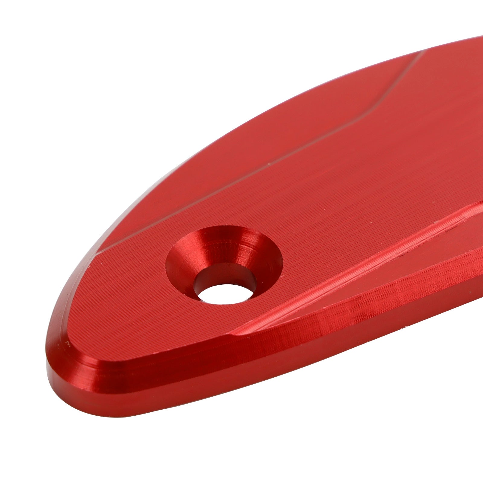 Red mirror delete blanking block off plates fits Honda CBR1000RR 2008-2023