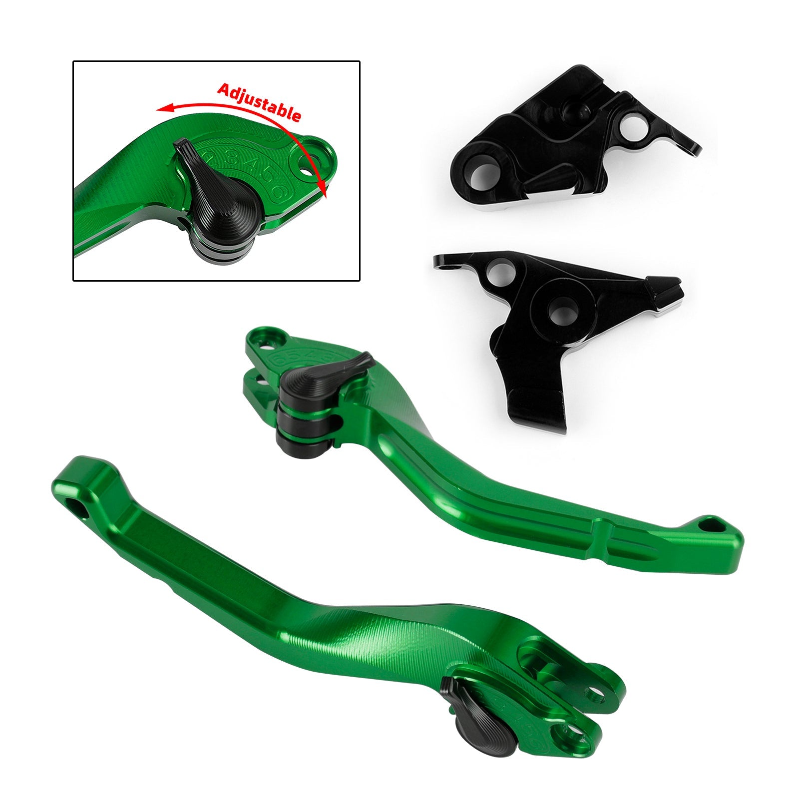 Kawasaki ER-6N NINJA 650R/ER-6F VERSYS CNC Short Clutch Brake Lever