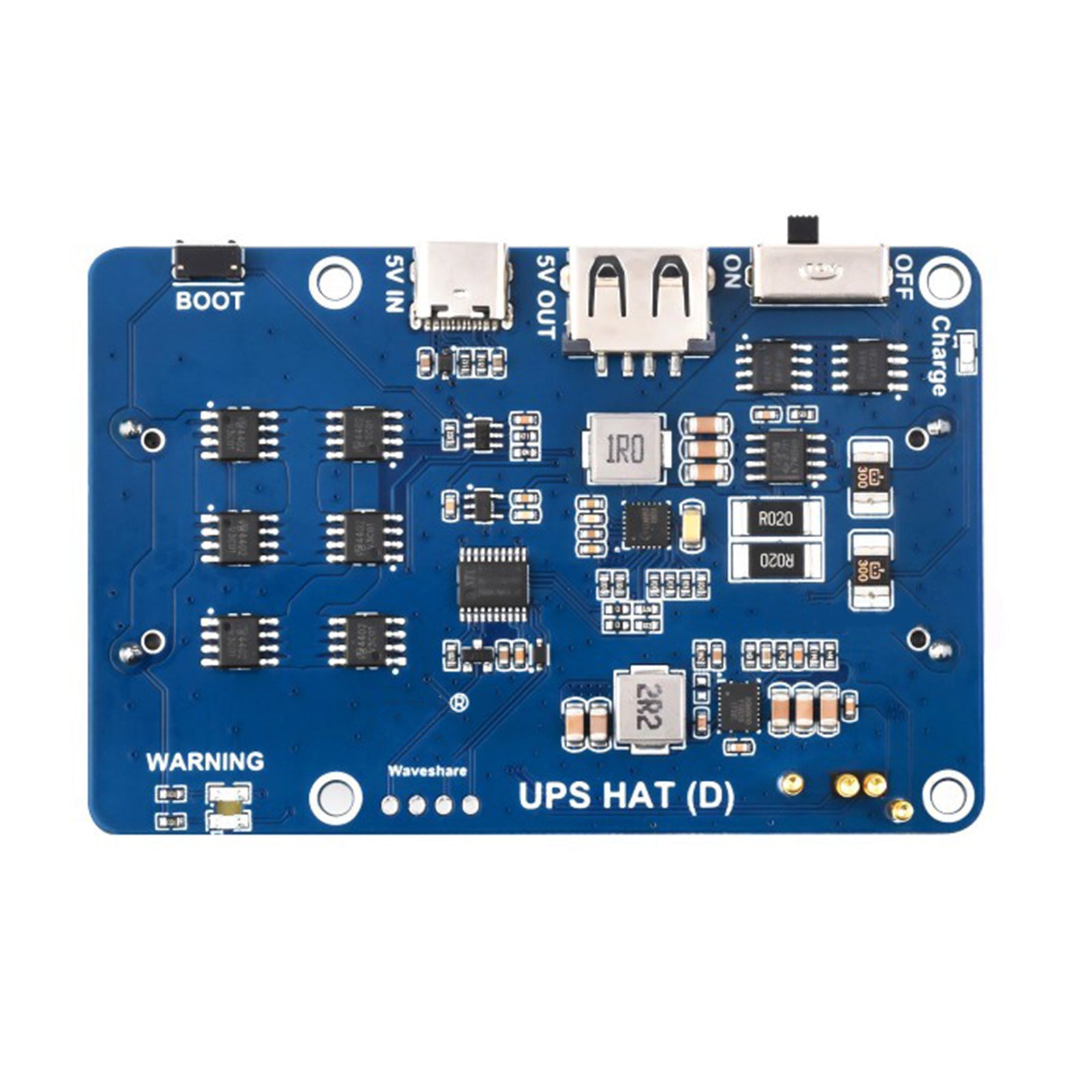 UPS HAT (D) Kit For Raspberry Pi 5V Uninterruptible Power Supply Module