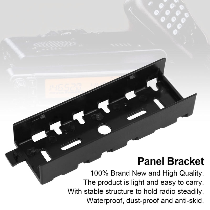 Soporte de montaje en panel de plástico negro Ft8900 para radio de coche Ft-8800 Ft-8800R Ft-8900