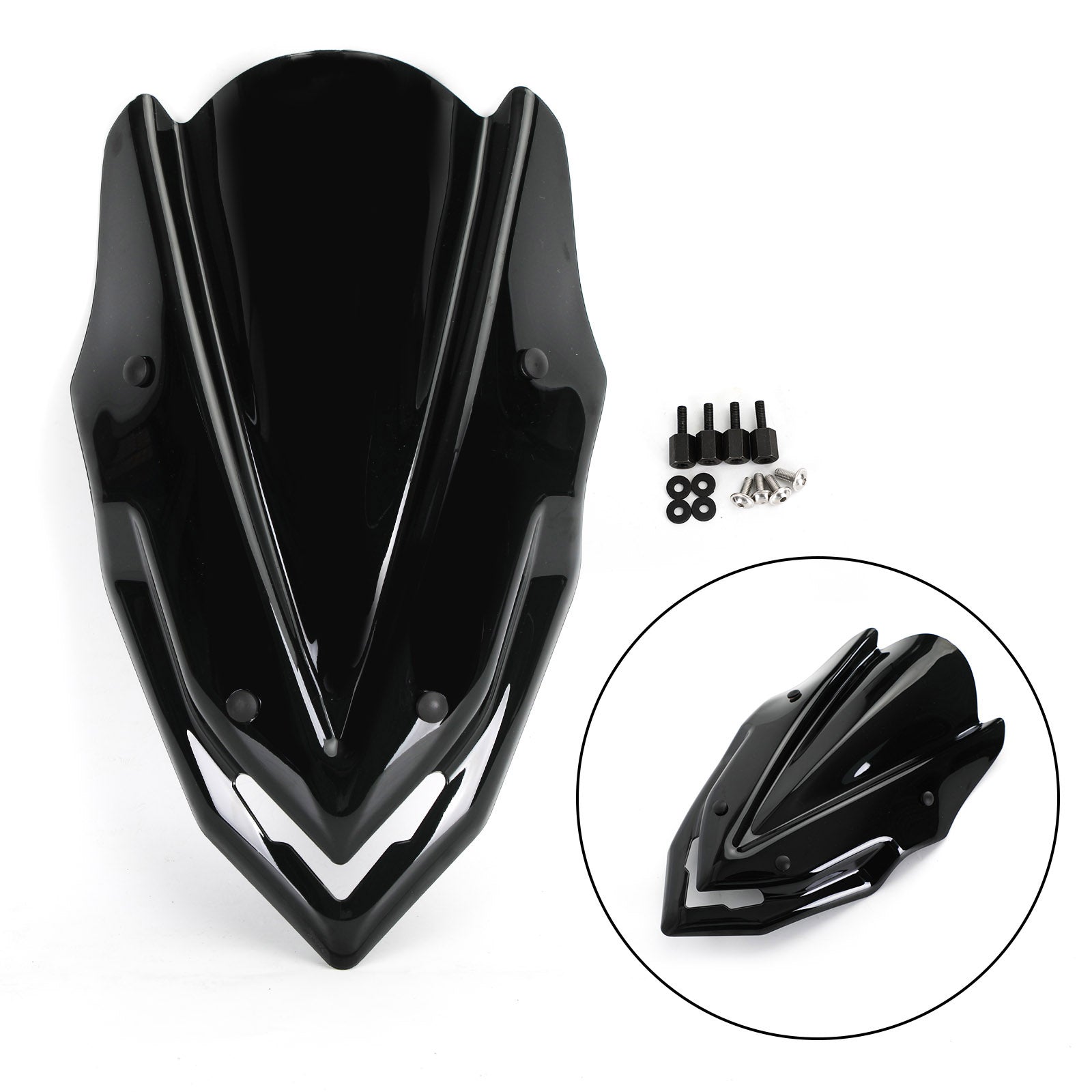 Windshield Windscreen Wind Shield Protector for KAWASAKI Z900 2017-2019 Generic