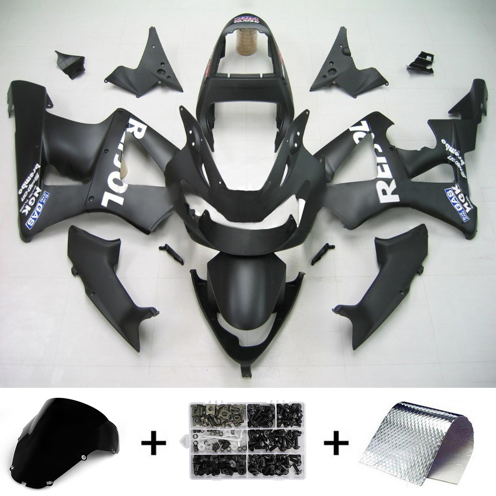 Honda CBR929RR 2000-2001 Fairing Kit Bodywork Plastic ABS