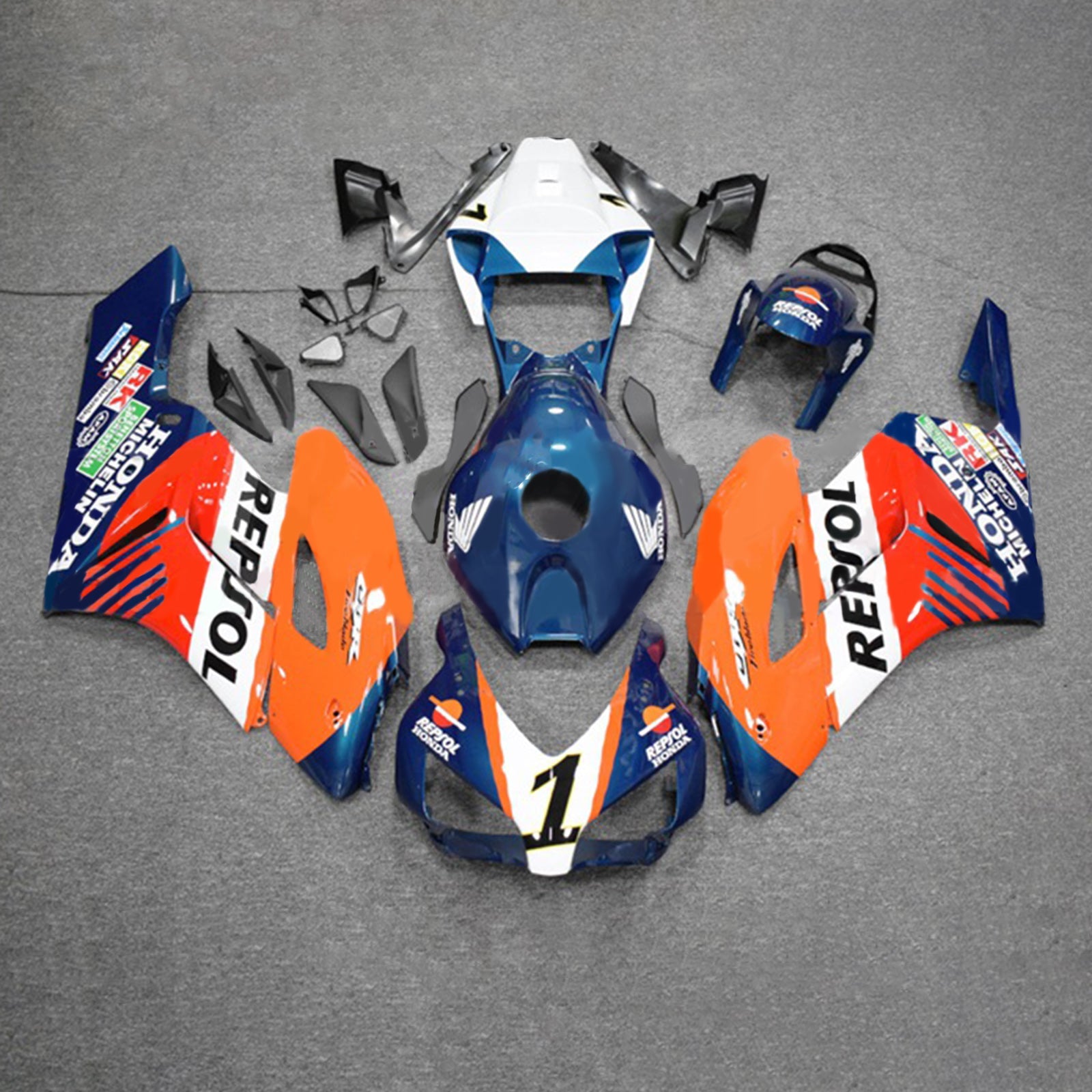 Honda CBR1000RR 2004-2005 Fairing Kit Bodywork Plastic ABS