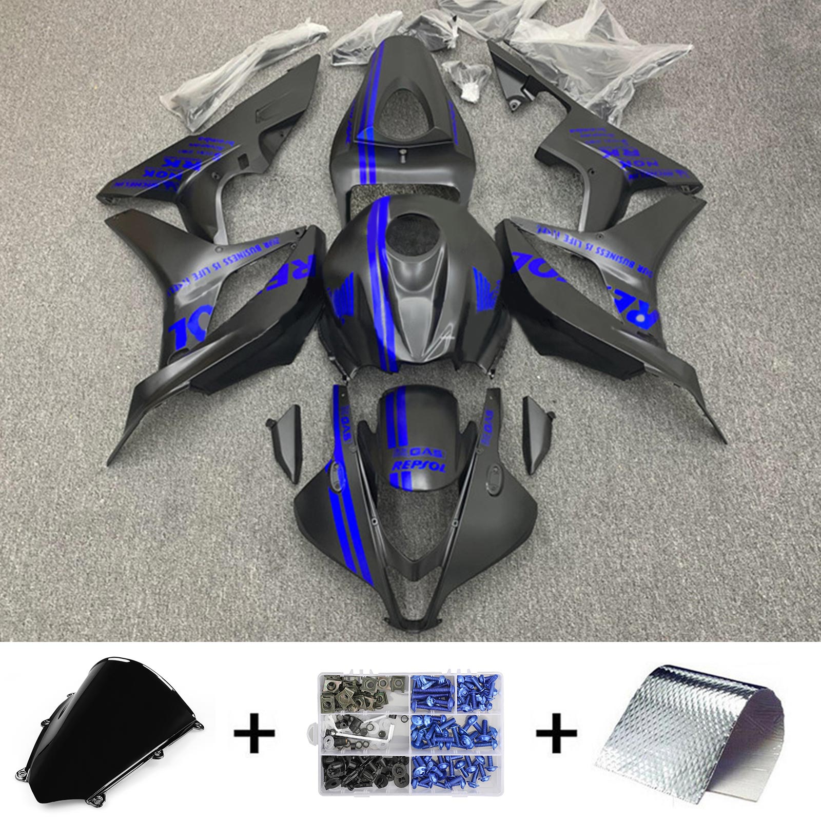 Honda CBR600RR 2007-2008 F5 Fairing Kit Bodywork Plastic ABS