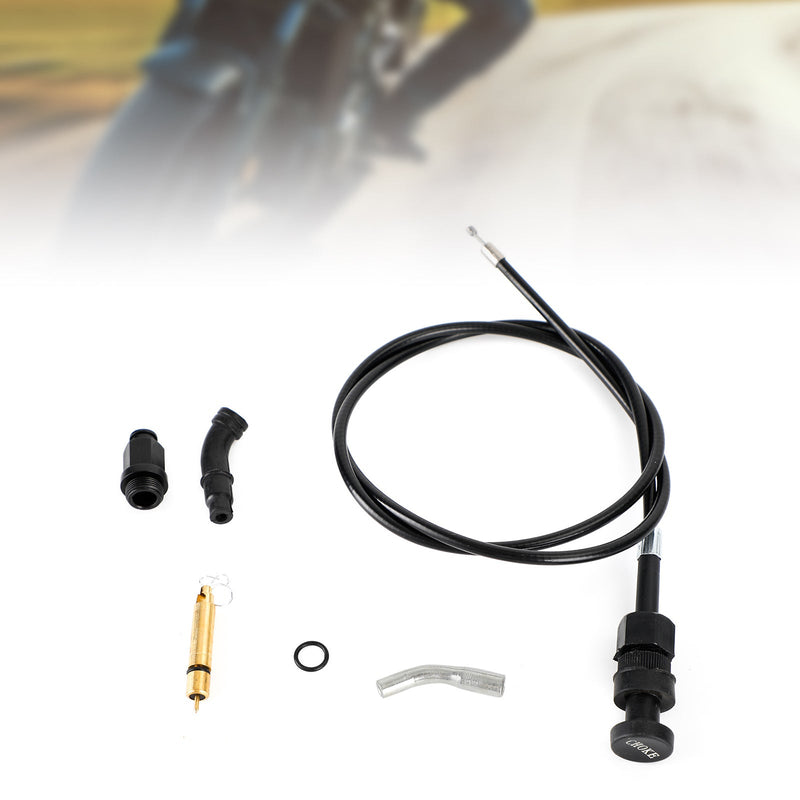 Kit de émbolo de cable de estrangulador de carburador apto para Honda Rancher TRX350 FM TM TE 00-06 genérico