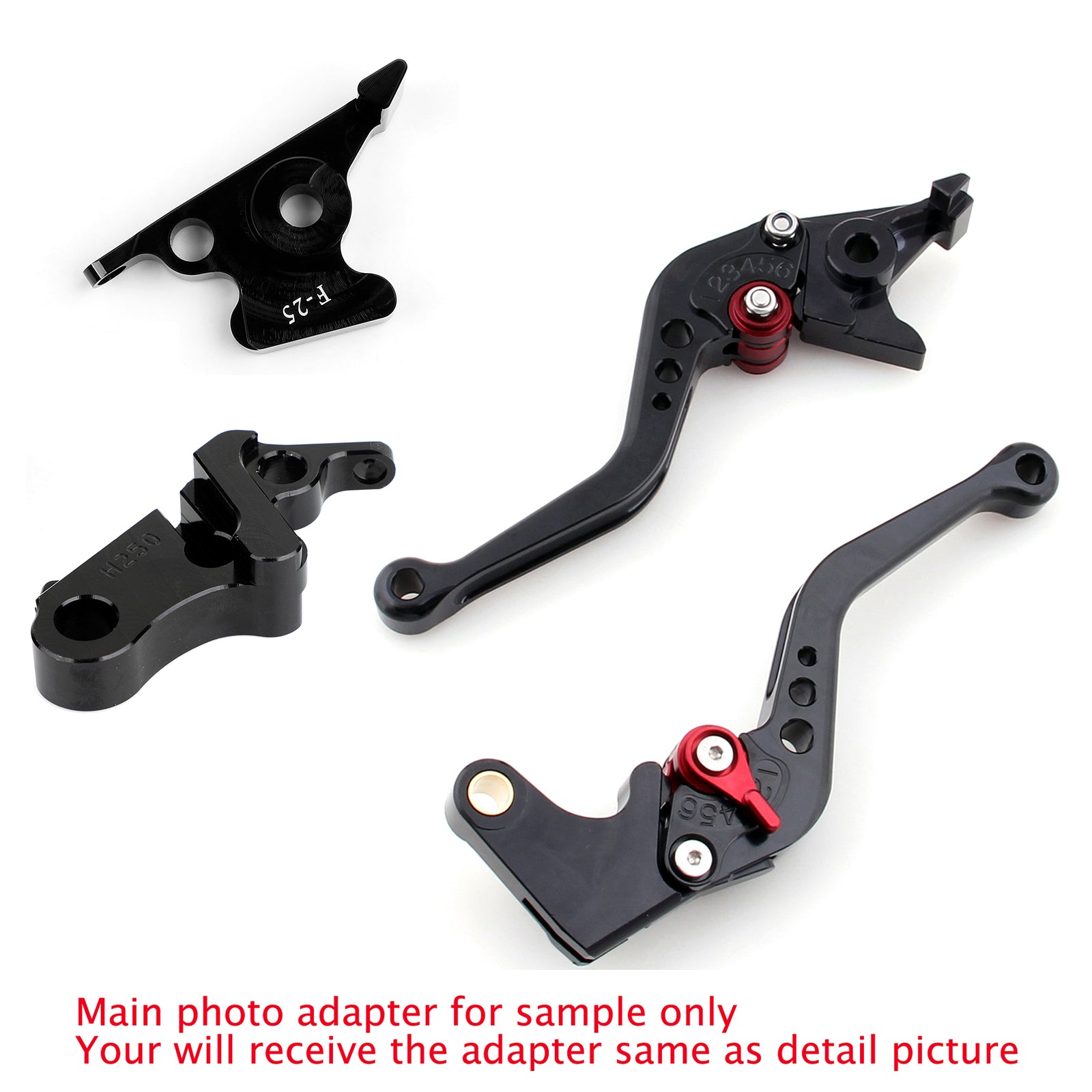 Short Clutch Brake Lever fit for Honda CBR500R/CB500F/X 19-21 CBR300R 19-21 Generic