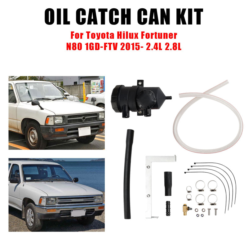 Kit de lata de captura de aceite OS-PROV-12 para Toyota Hilux Fortuner 1GD-FTV 2015 2.4L 2.8L