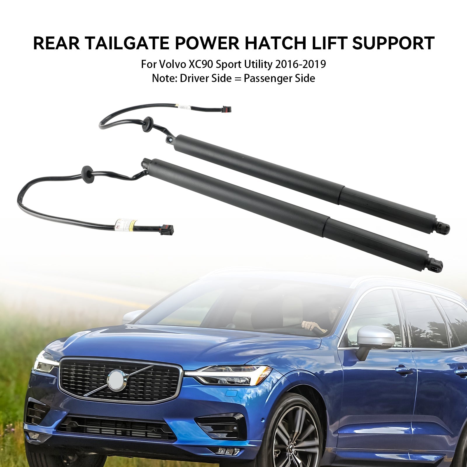 2PCS Rear Tailgate Power Lift Support fit Volvo XC90 Sport Utility 2016-2019