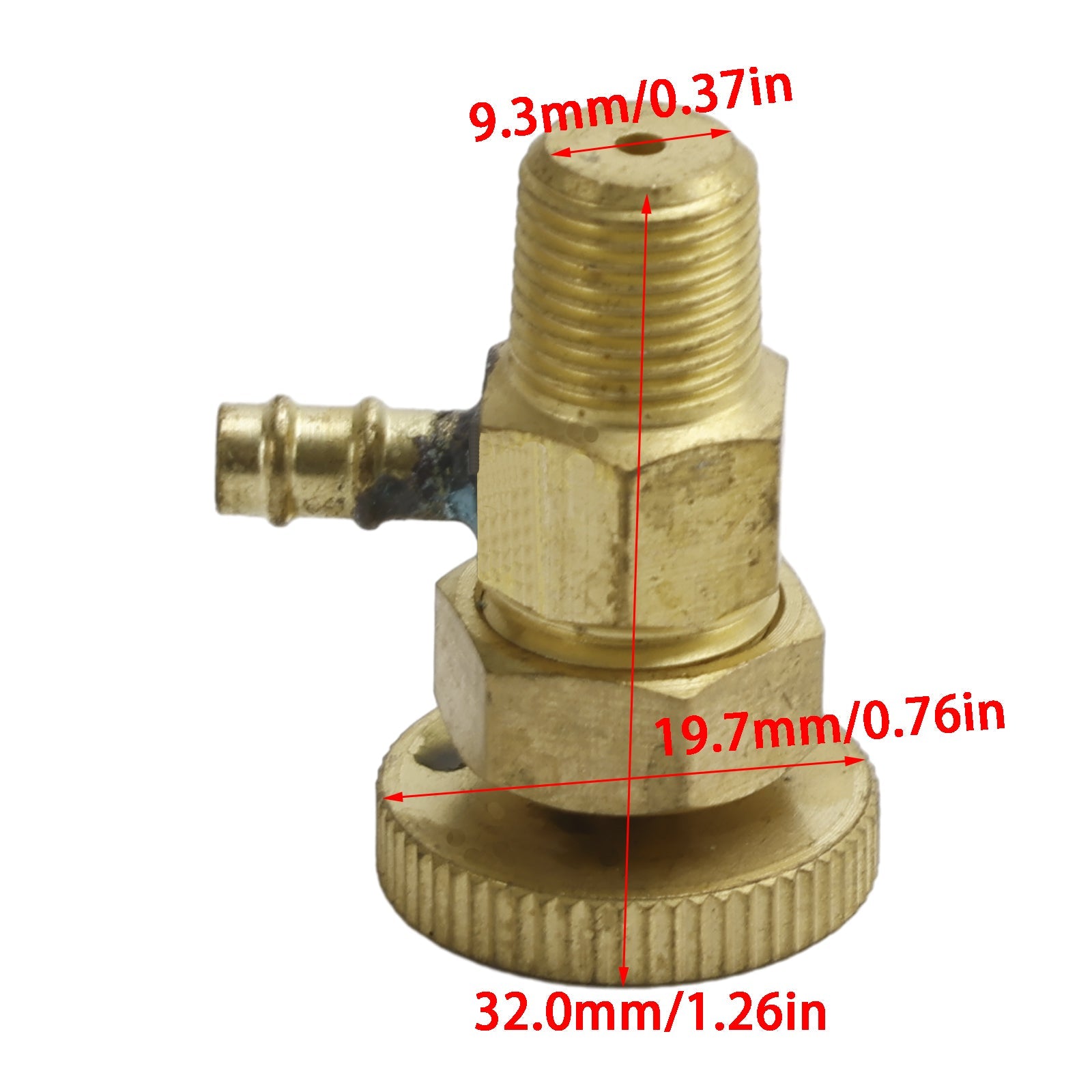 Fuel Bleeder Valve 6598102 Compatible With Bobcat 753 773 S175 S185 T180 T190