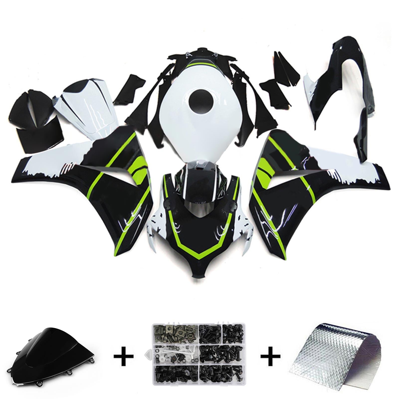 Honda CBR1000RR 2008-2011 Fairing Kit Bodywork Plastic ABS