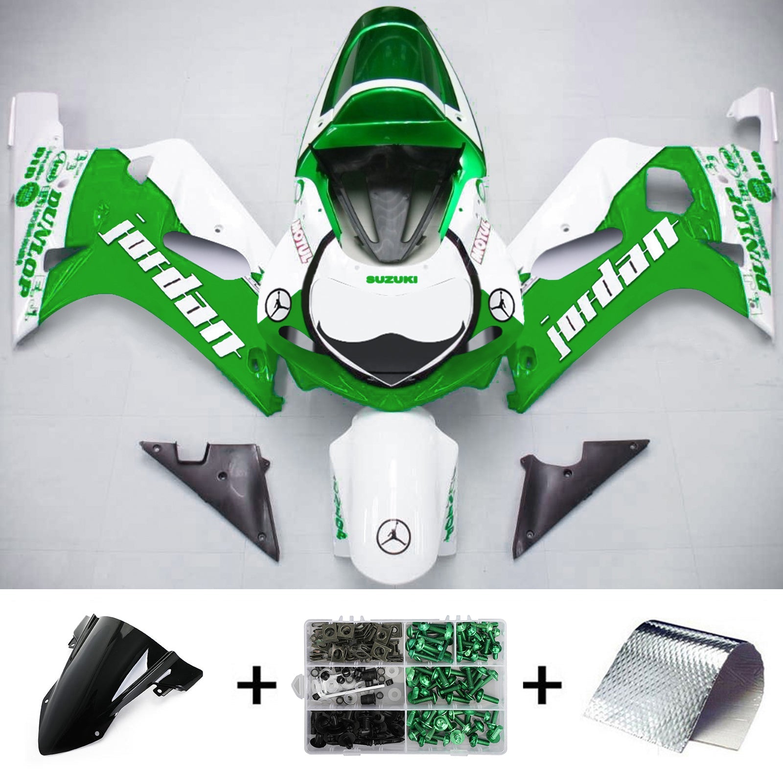 Suzuki GSXR750 2001-2003  Fairing Kit Bodywork Plastic ABS