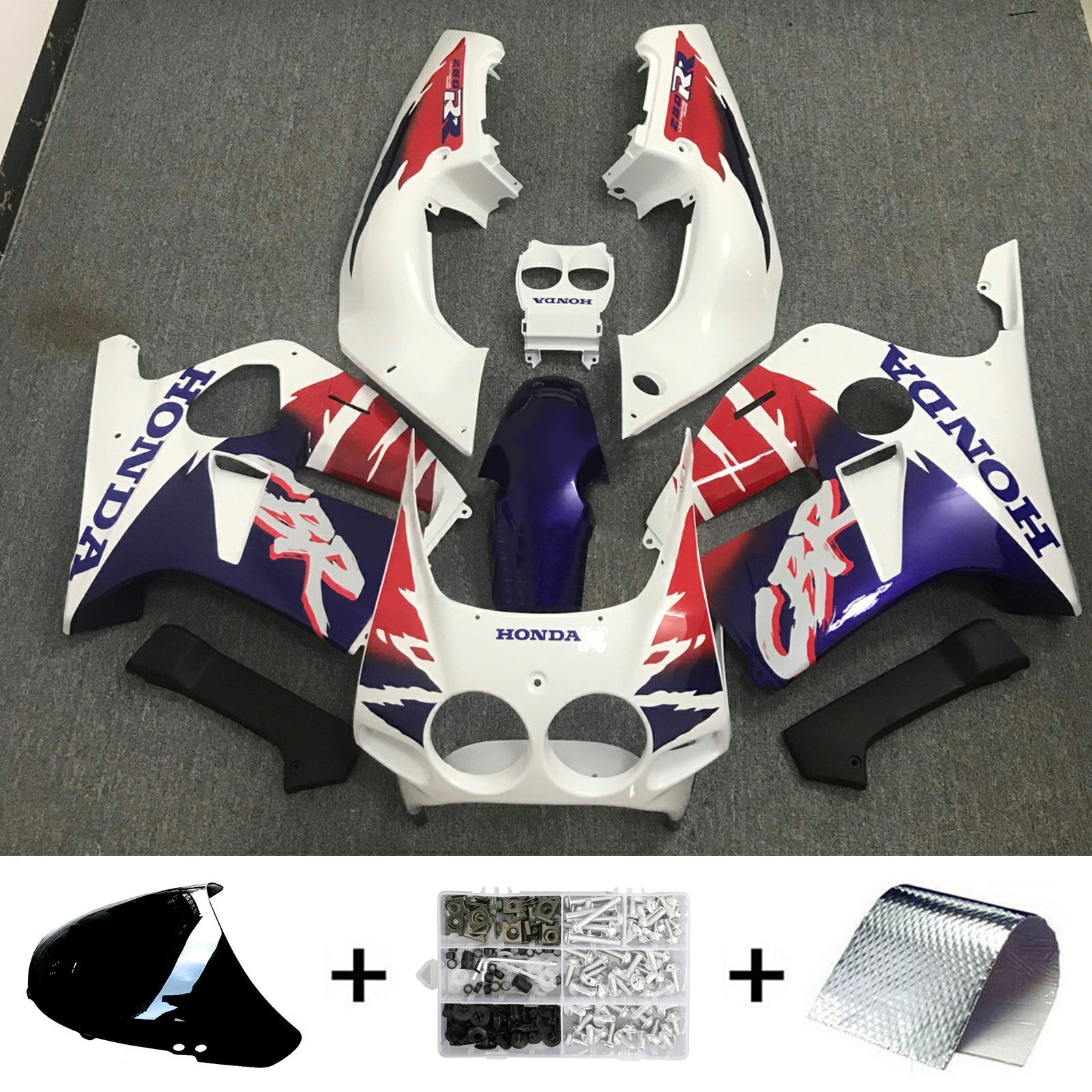 Honda CBR250RR MC22 1990-1998 Fairing Kit Bodywork Plastic ABS