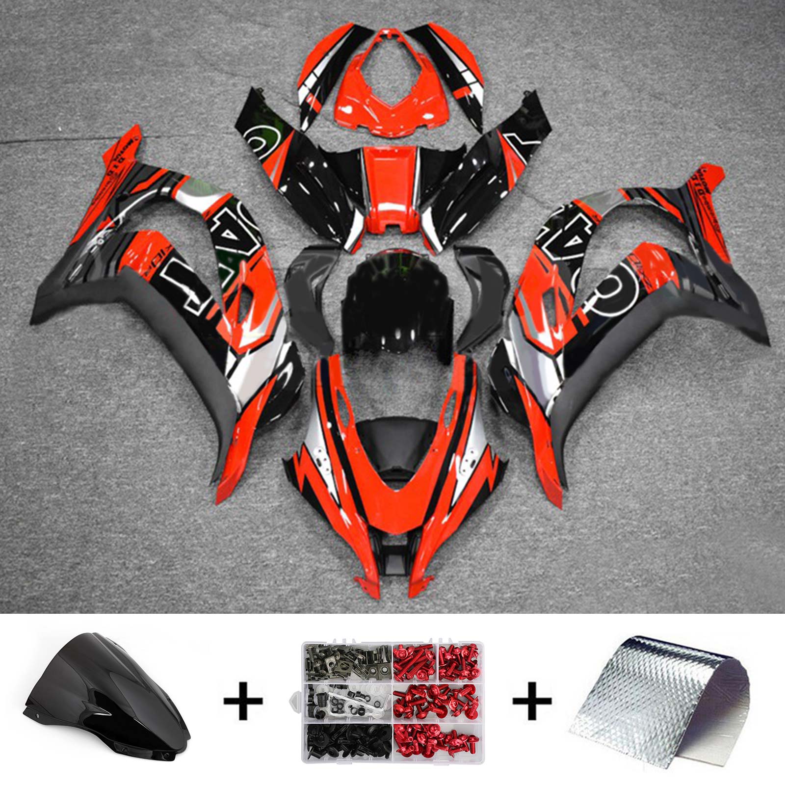 Kawasaki ZX10R 2016-2020 Fairing Kit Bodywork Plastic ABS