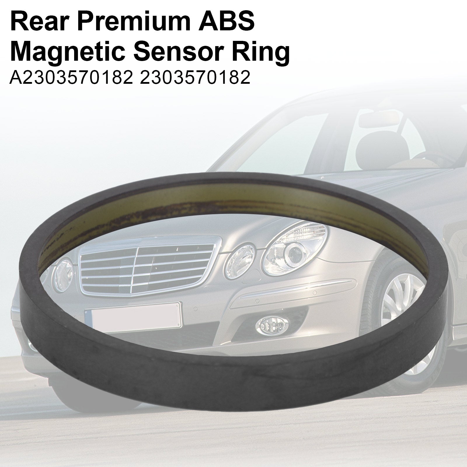 حلقة مستشعر مغناطيسي ABS ممتازة خلفية لسيارة Mercedes Benz E-Class W211 A2303570182 Generic