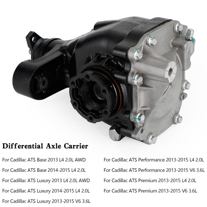 2016 كاديلاك ATS Premium V6 3.6L ناقل المحور التفاضلي 23156305 عام