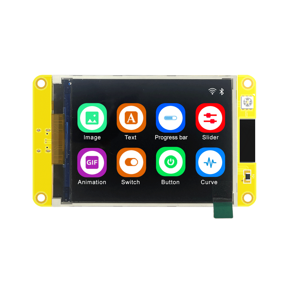 ESP32 Placa de desarrollo de pantalla táctil de 3,2 pulgadas WIFI Bluetooth IoT MCU pantalla LCD