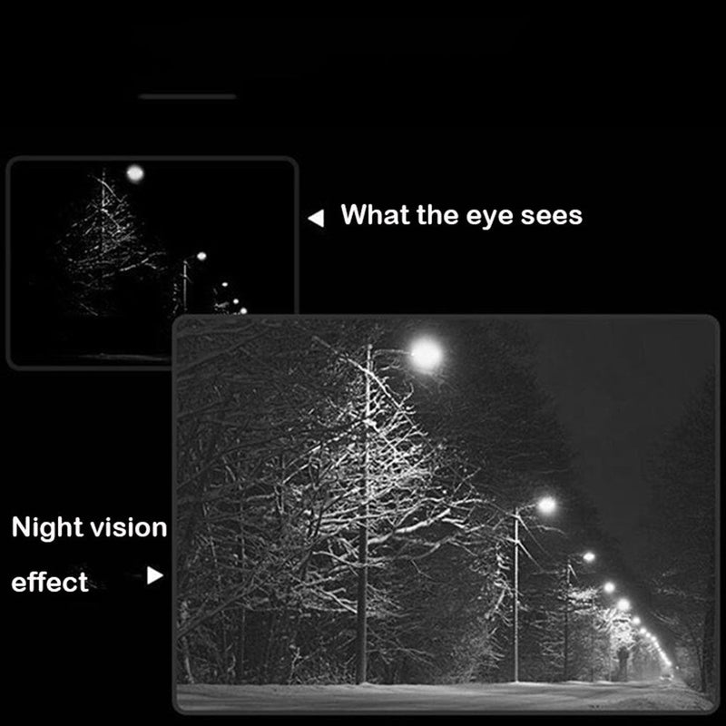 Dispositivo de visión nocturna infrarroja binocular 5x Telecope Zoom Camera Video Recording