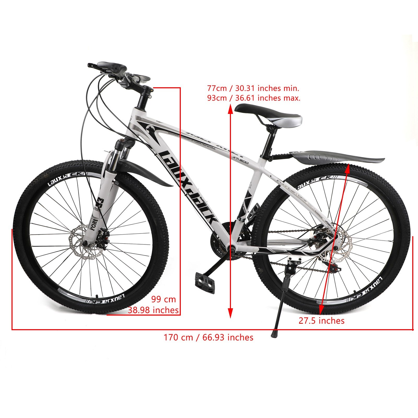 27.5 Inch Mountain Bikes 21 Speed Men's MTB