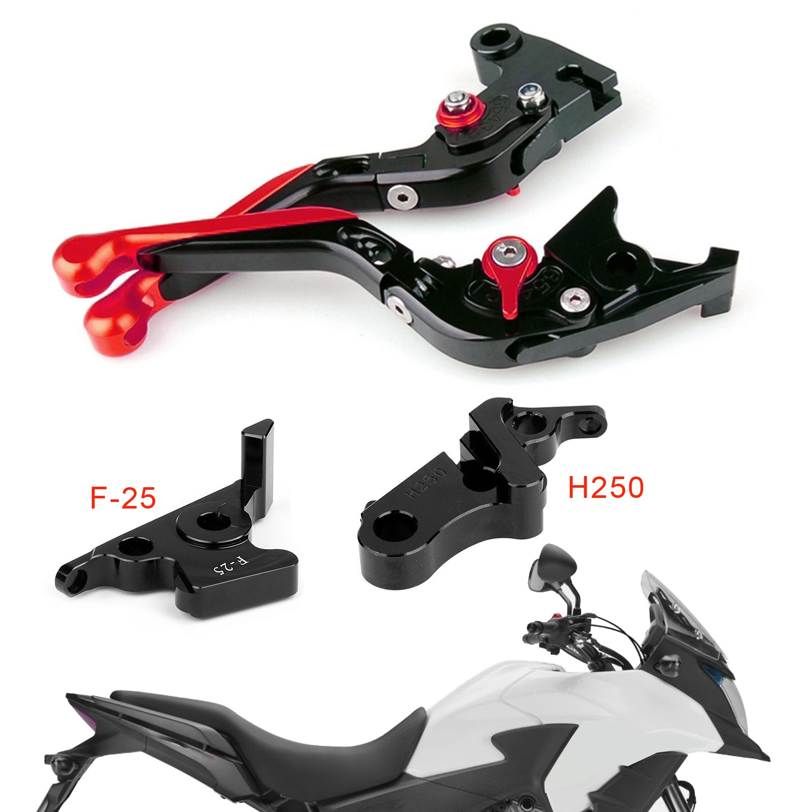 Adjustable Clutch Brake Lever For Honda CB500F CBR500R CBR250R CBR300RR CB300F Generic