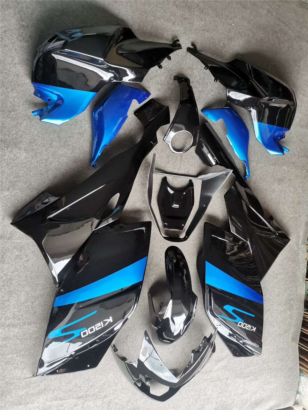 BMW K1200S 2005-2010 Fairing Kit هيكل السيارة من البلاستيك