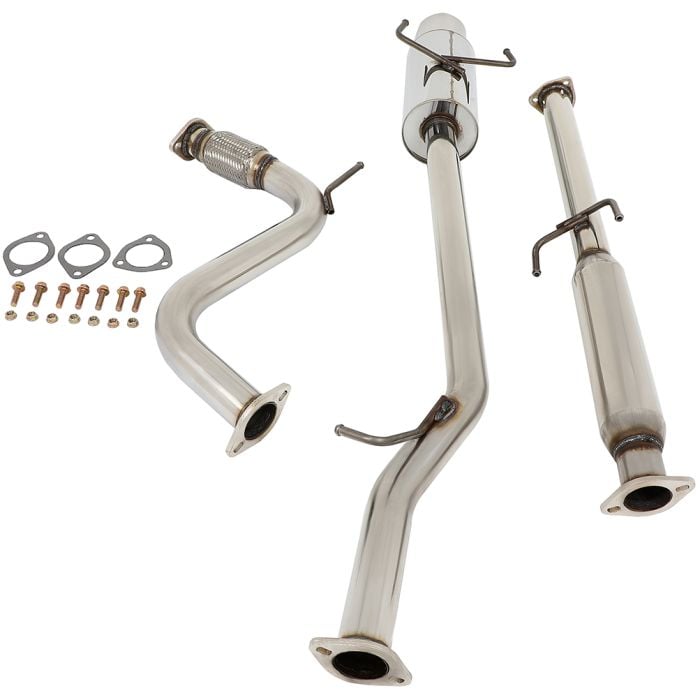 4.5" Muffler Tip /Cat Back Exhaust System for Honda Accord 2.2L 1994-1997