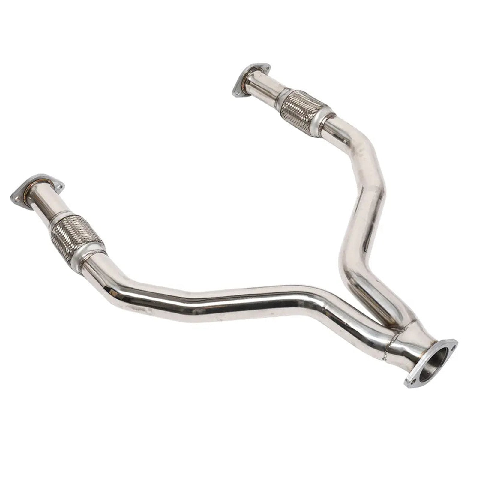 Y Pipe Downpipe Exhaust for 2008-2016 Nissan 370Z Z34 / Infiniti G37 V36 VQ37VHR 3.7L