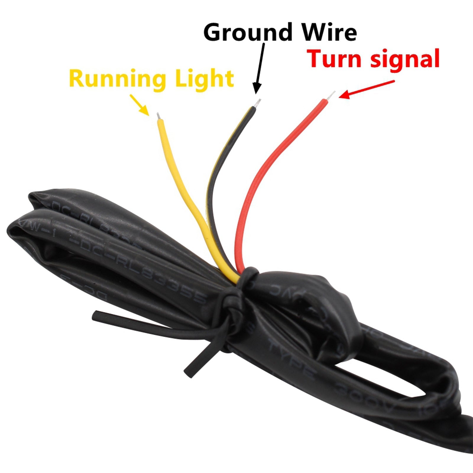 LED Rear Mini Turn Signal Indicator For Sportster Touring Dyna Softail Generic