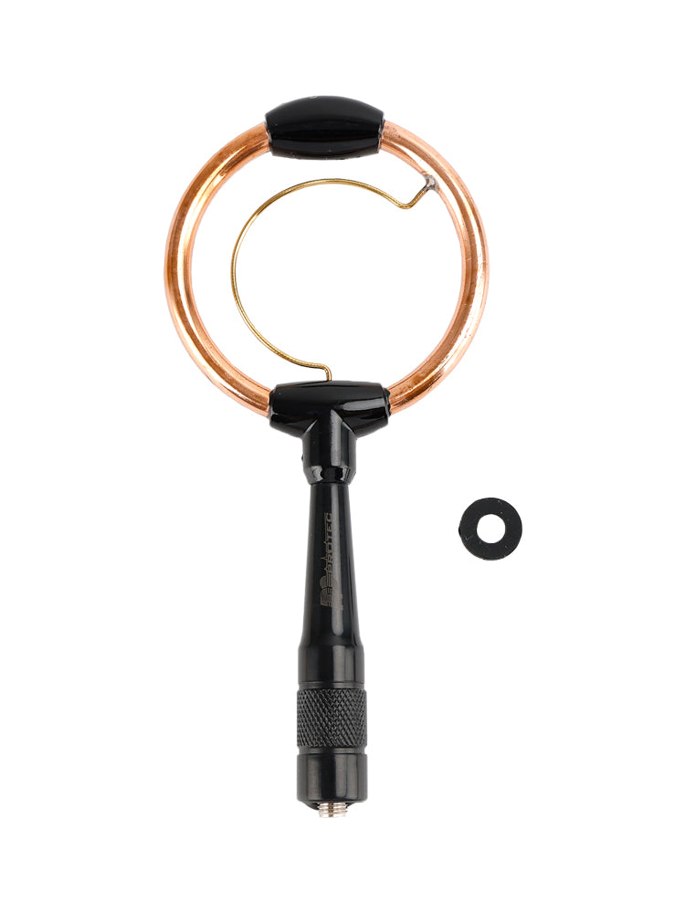 Ring Radio Ham Antenna UV Sección dual 15 cm SMA-F SMA-M BNC interfaz Q9 cabeza