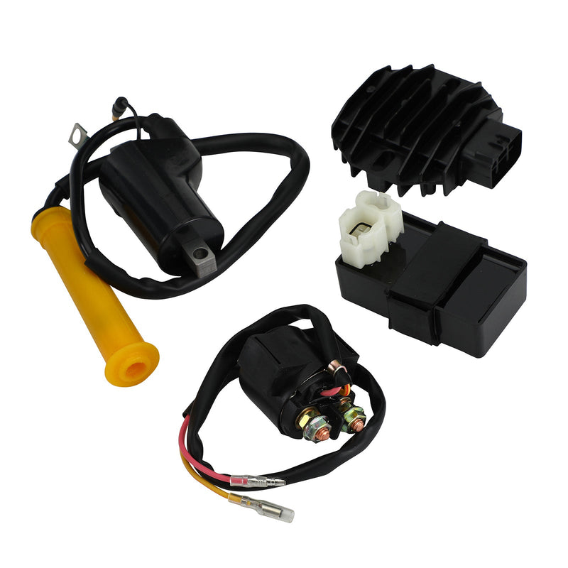 Spark Plug CDI Ignition Coil Starter Relay Rectifier for Honda Sportrax TRX400EX Generic