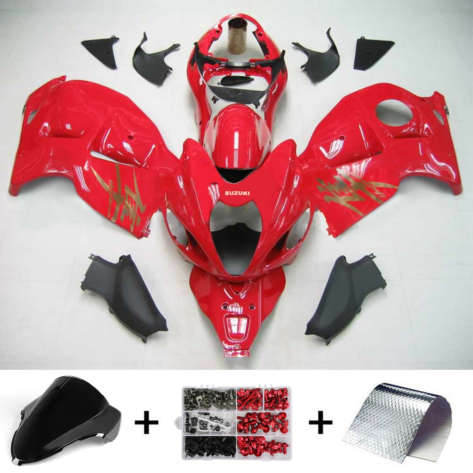 Suzuki Hayabusa GSXR1300 1999-2007 Fairing Kit Bodywork Plastic ABS