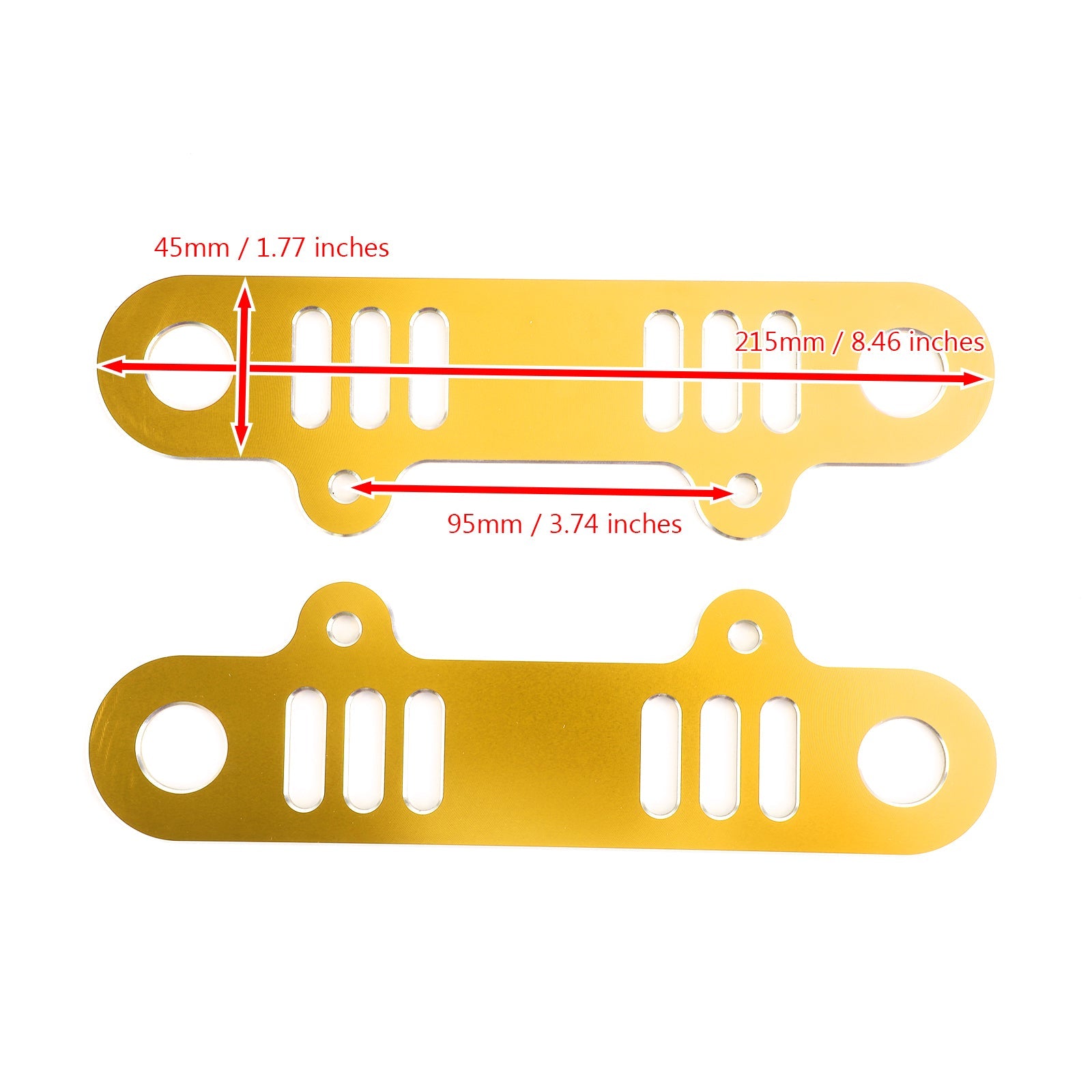 CNC ALU Gold Radiator Guard Side Cover for Honda CMX300 CMX500 Rebel 2017-2019 Generic