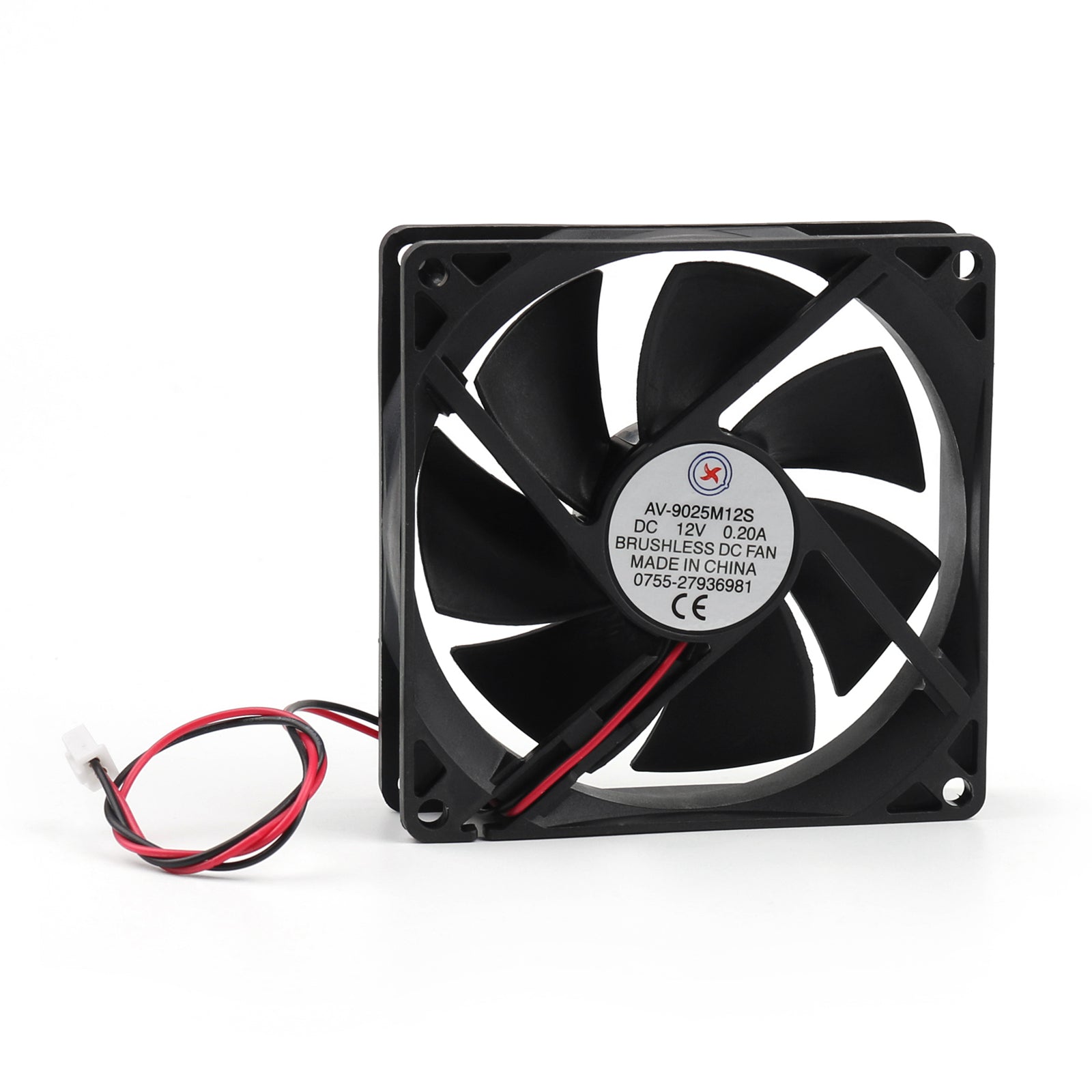 4Pcs DC Brushless Cooling Fan 12V 0.2A 9025S 90x90x25mm 2 Pin CUP Computer Fan