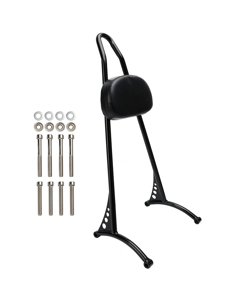 Passenger Sissy Bar Backrest for Sportster Iron 883 1200 XL 48 72 2004-Later