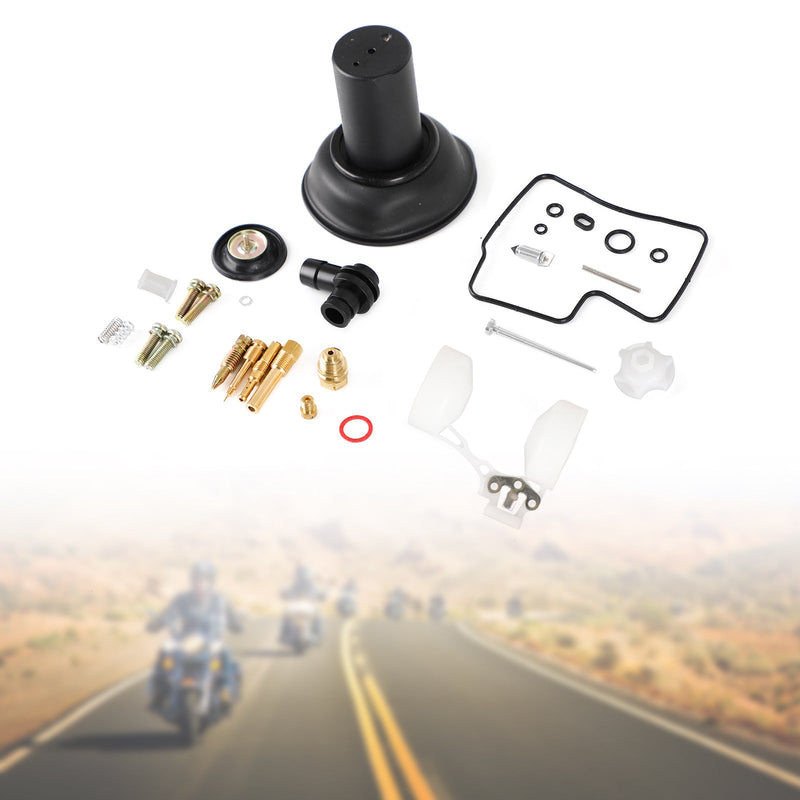 Kit de reconstrucción de carburador Carb con émbolo y ajuste de flotador para Honda VLX600 Steed 600 Generic