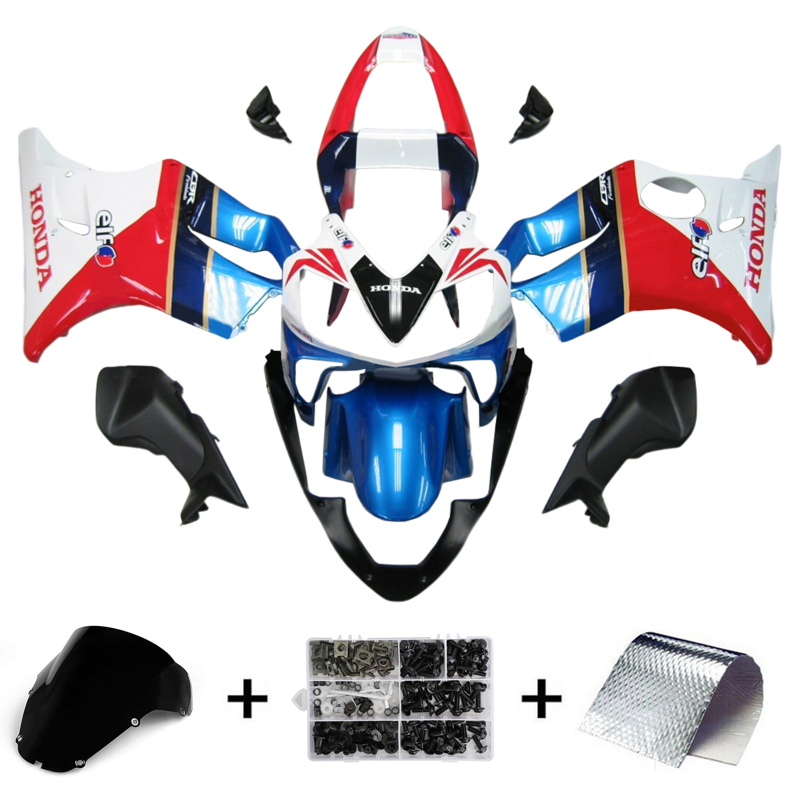 Honda CBR600 F4i 2001-2003 Fairing Kit Bodywork Plastic ABS